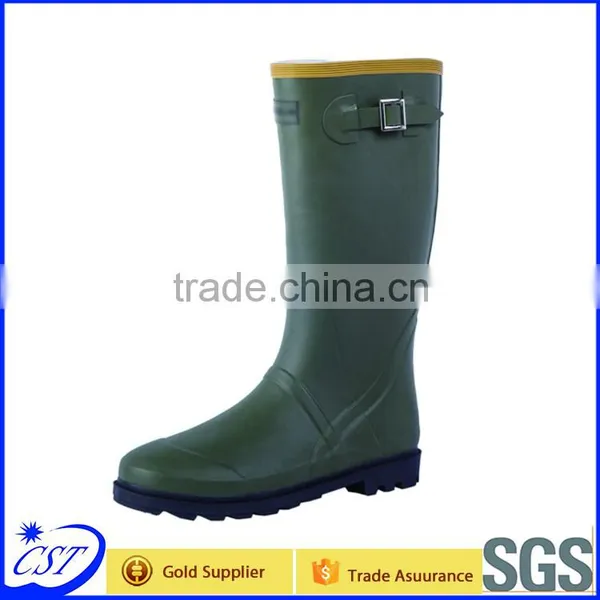 Wholesale Shoes Women Work Boot Flat Rubber Boots 66040A
