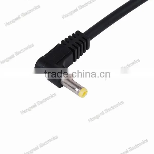 Vertical Angle DC Adapter Power Extension Cables UL2464 26awg 2C 12V With DC 5.5*2.1 Plug Extention Cable Assembly photo-2