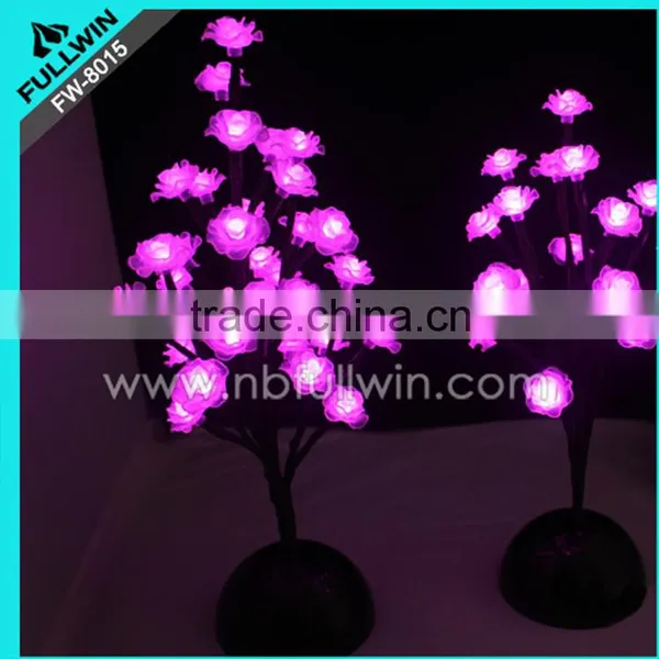 New 2016 Artificial Cherry Blossom Artificial Tree Led Flower for Home Decoration