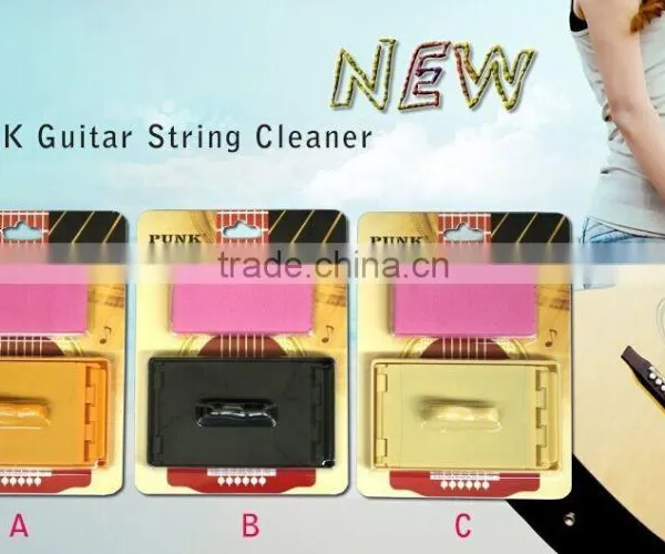 Quick-Set Guitar Accessories Wool Felt Guitar Strings Cleaner With Cleaning Cloth Gift photo-6
