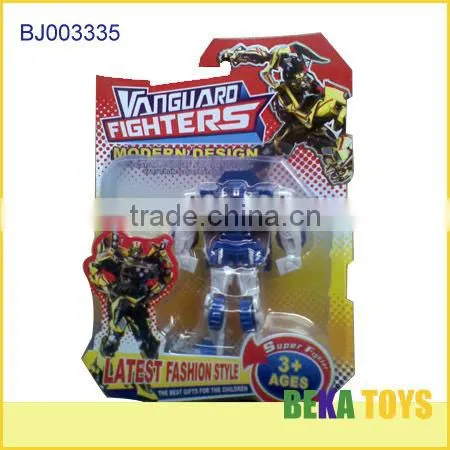 Funny DIY Toy Plastic Transmutation Toy Car/transform Robot Toy