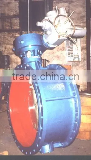 High Temperature Stainless Steel 304 Eccentric Flange Connection Seated Butterfly Valve photo-5