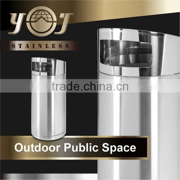 Unique Wholesale Furniture Commercial Stainless Steel Garbage Can photo-2