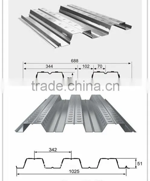 Trade Assurance 555 Garage Metal Floor Decking Roll Forming Machine photo-5