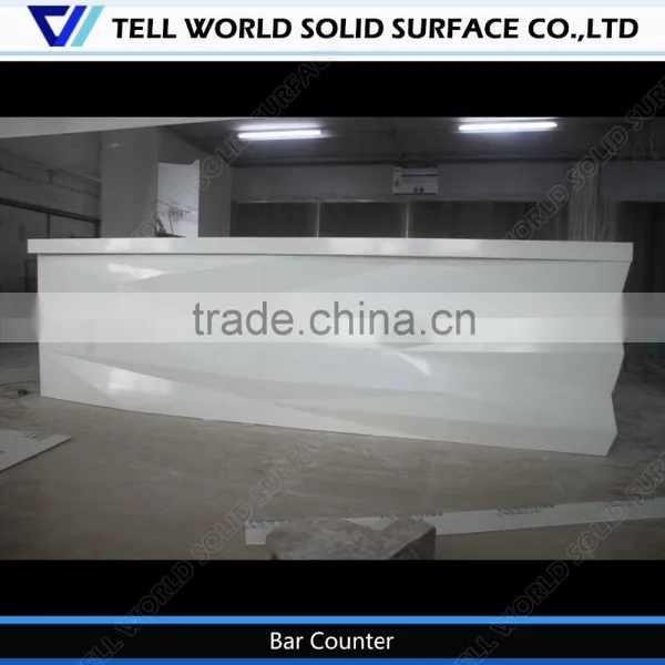 High-end Reception Desk/hotel Reception Desk/long Straight Front Desk photo-4