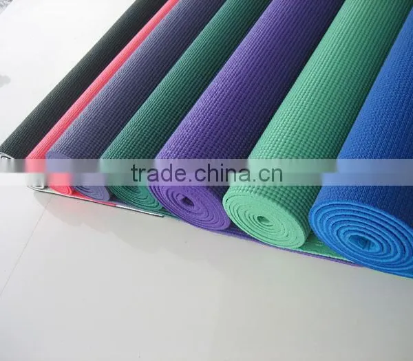 Durable Natural Rubber Yoga Mat With PU Leather Top photo-4