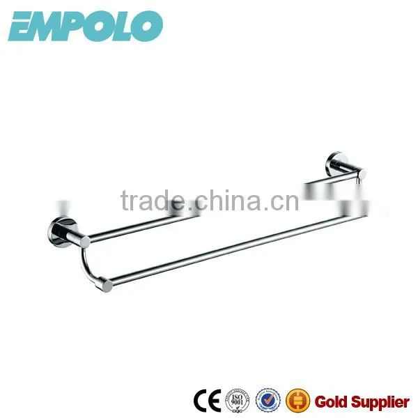 China Economical Stainless Steel Double Towel Bar Good Price Bathroom Accessories photo-2