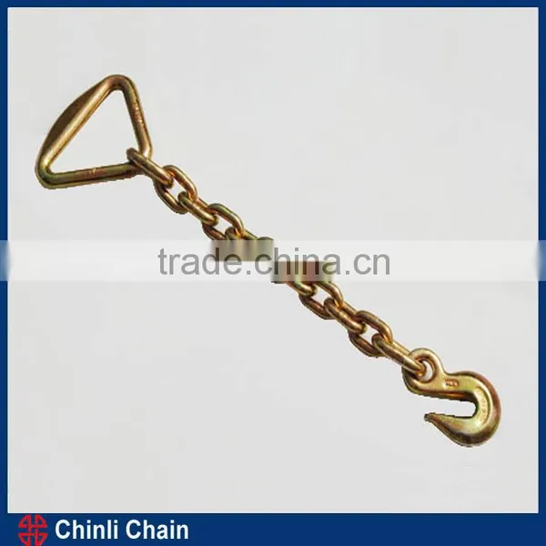 G70 Binder Chain With Clevis Grab Hook, Banding Lashing Chain photo-4