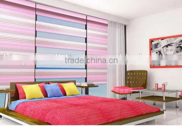 JINZUAN 100% Polyester Zebra Roller Blinds photo-4
