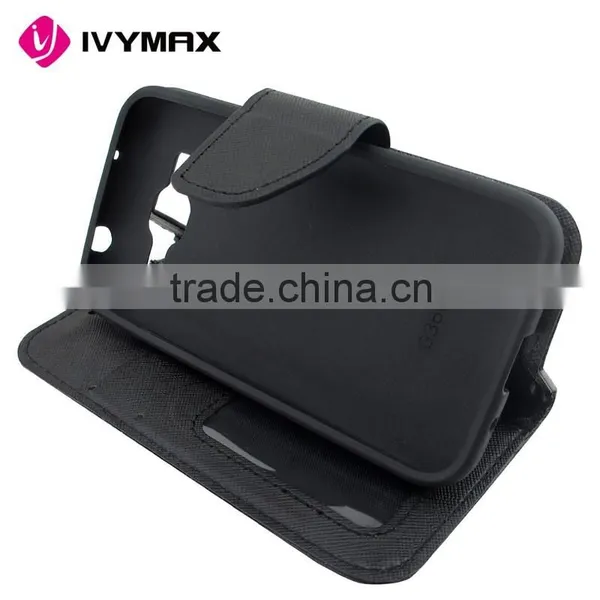 Made in China Factory Wallet Leather Phone Case for Samsung Core Prime G360 photo-5