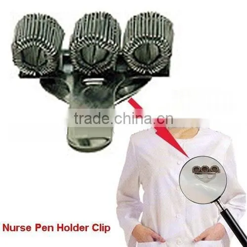 OFFICE TREBLE METAL SPRING PEN CLIP photo-3