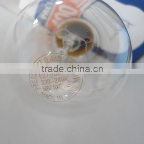 President Incandescent Bulbs Clean Edison Lamp Filament E27 B22 220V 100W 75w 60w photo-3