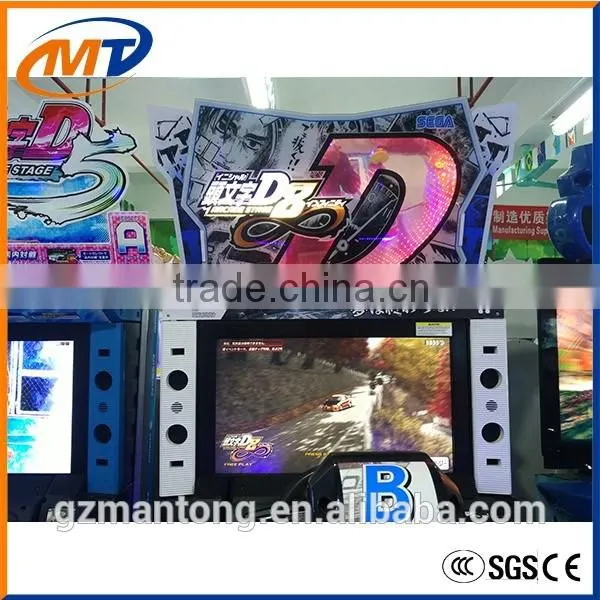 Initial 8 Car Racing Arcade Machine 3d Video Car Racing Game Machine photo-2