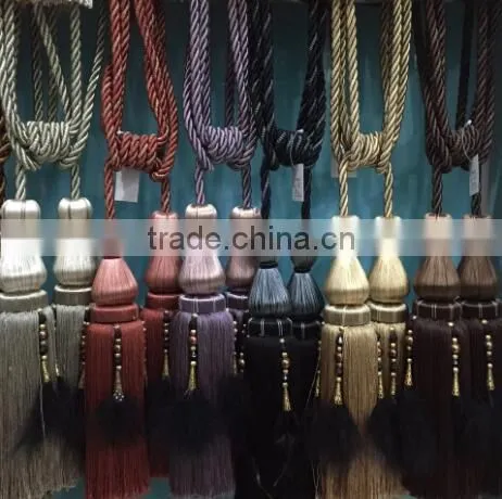 China Supplier Beaded Cord Tassel photo-4