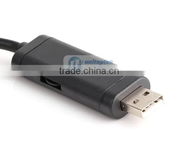 5m Waterproof USB Tube Wired Drain Inspection Camera Snake Camera Waterproof Wire Endoscope 4 White LEDs photo-4