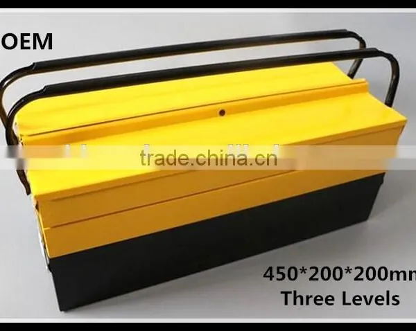 OEM Three Levels Cheap Wooden Hand Tool Box photo-2