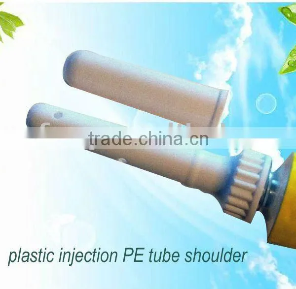 PE Tube shoulder /Plastic injection Products with competitive price