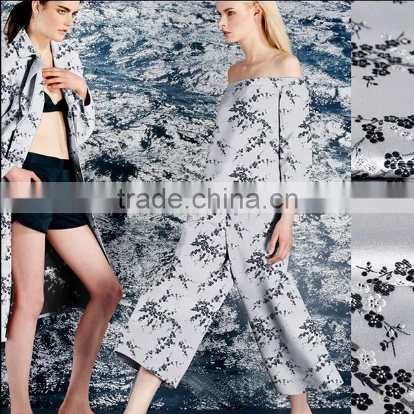 Nylon Rayon Viscose Jacquard Brocade Fabric Chinese