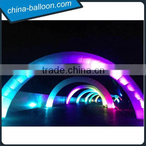Cheap Rainbow Used Inflatable Advertising Finish Line Arch Rental Inflatable Arch for Sale photo-3