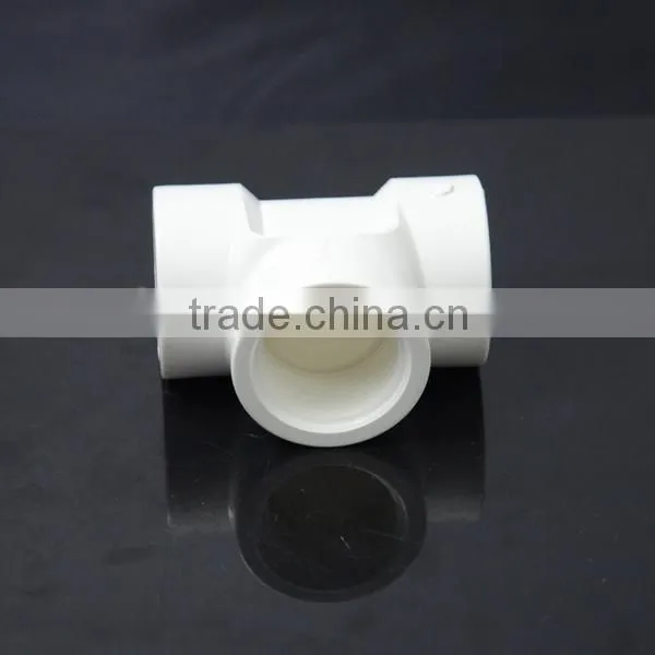 Made in China Pvc Pipe Fitting Pvc Equal Tee photo-2