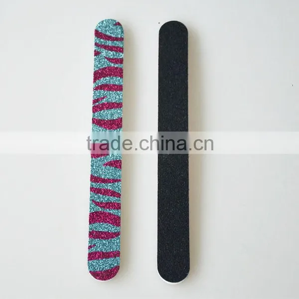 Custom Made Straigh Shape Finger Nail File Disposable Emery Board Manicure Nail Care Tools Factory photo-6