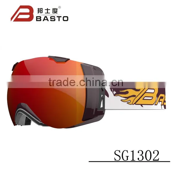 Professional Big Spherical Snowboard Ski Glasses Goggles