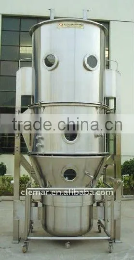 Fluidized bed granulator