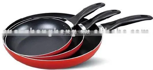 3pcs Pressed Aluminum Fry Pan
