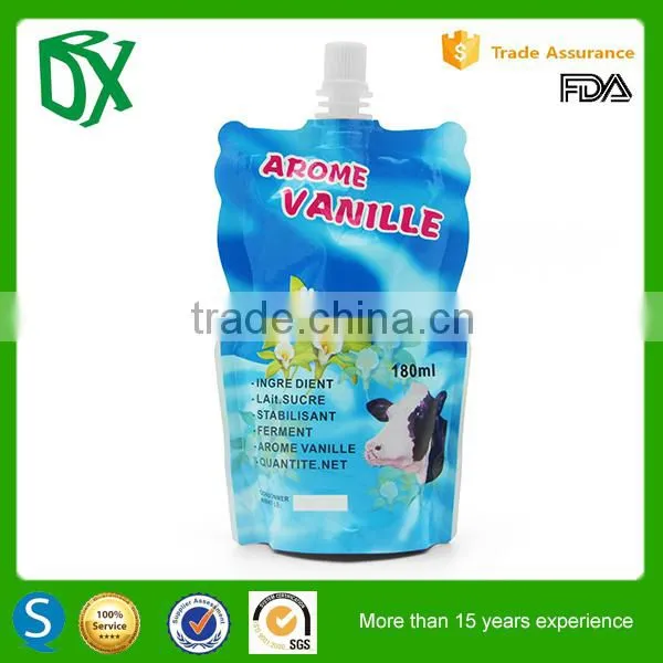 Hot Sell Color Printing Wholesale Squeeze Pouch With Spout for Baby Liquid Food in Factory photo-2