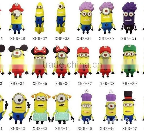 New Arrival Cartoon Character Usb Flash Drive1GB/2GB/4GB/8GB/16GB/32GB/64GB Gift Usb Flash in Cheap Price photo-5