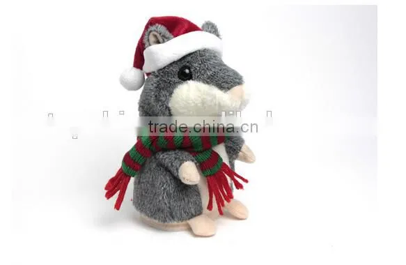 2016 Christmas Gift Hot Cute Plush Talking Hamster Recording Toy Hamster, Speaking Hamster photo-6