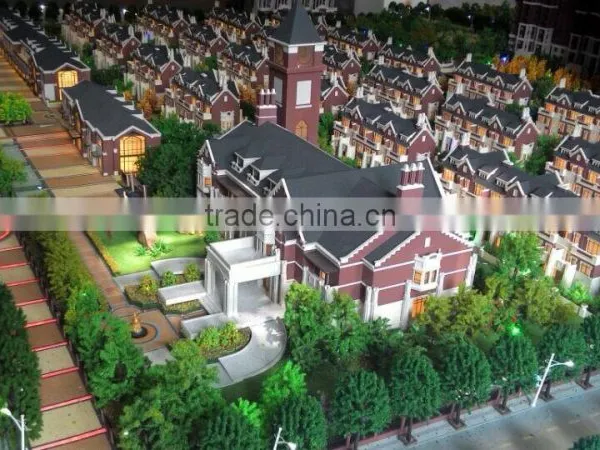 3D Maquette architectural scale model for Real Estate sales centre1/200
