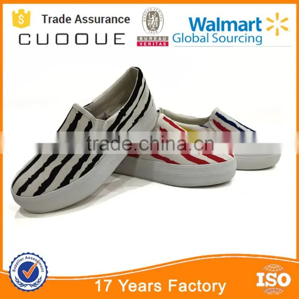 New Arrival Colorful Printing Slip on Shoes for Woman photo-4