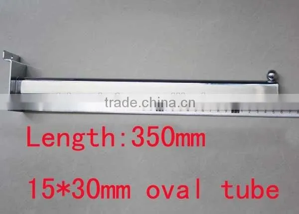 Slatwall Clothes Hanging Bar for Supermarket photo-2