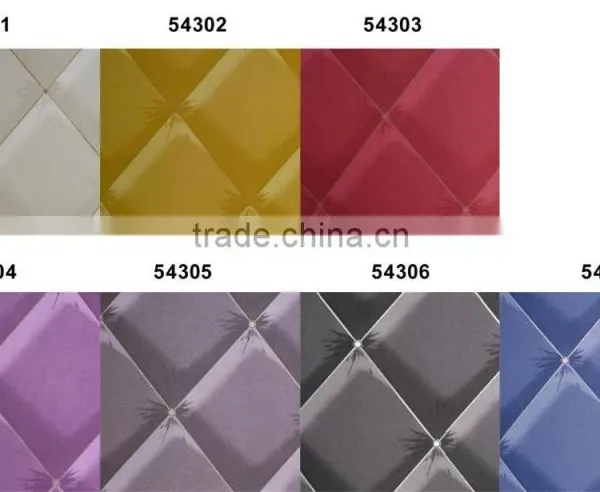 3D Leather Wallpaper for TV Background Wall /bedroom photo-3