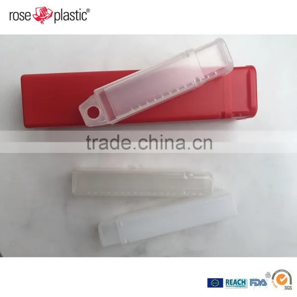PP Transparent PVC Clear or PE Colored Empty Plastic Tubes Packaging Quadro Pack QP photo-6