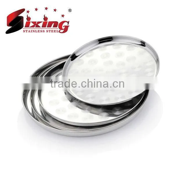 New Arrival Stainless Steel Food Tray