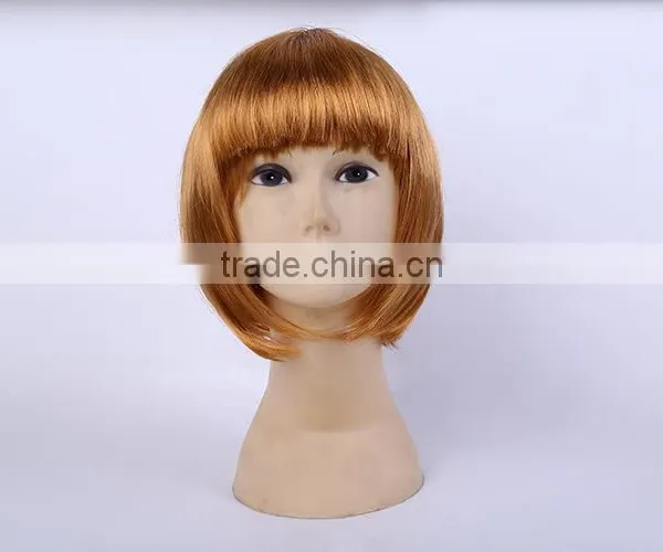 Ready To Party Bubblicious Synthetic Graduated Bob Wig With Stretchback Foundation photo-3