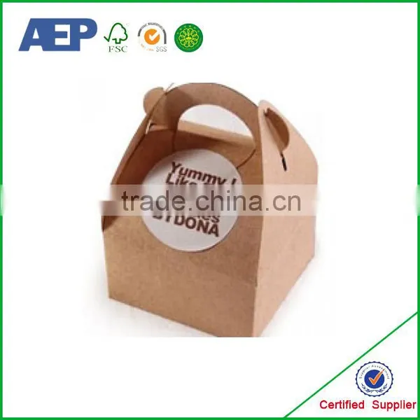Top Sale Pretty Printed Cake Boxes With Window photo-3