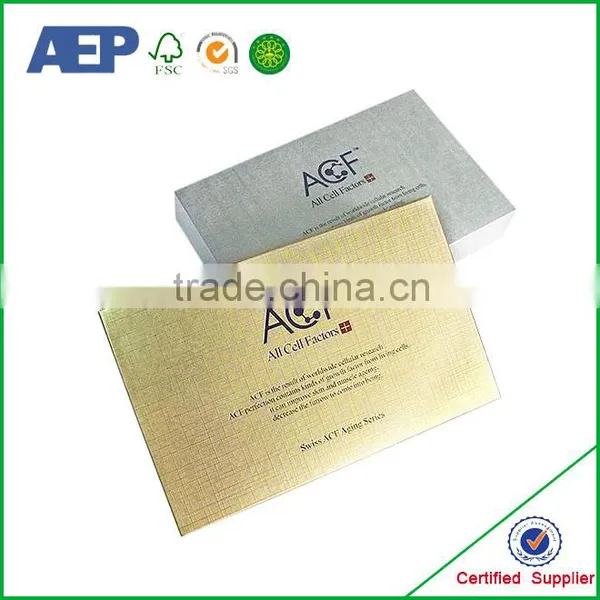 China Supplier Folding Set Costom Cosmetic Packaging no Minimums for Bulk Order photo-2