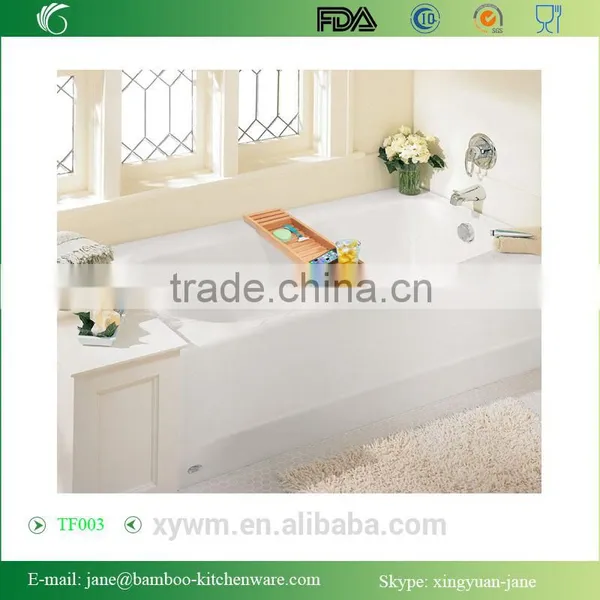 Relax Bamboo Bathtub Caddy Will Fit Most Tubs photo-3