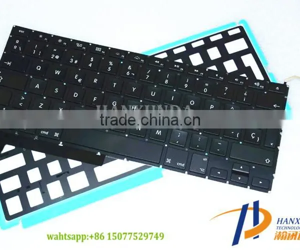 New Arrival 100% Perfect SP Spain Layout For MBP 15 Inch Spain Keyboard With Backlight photo-4