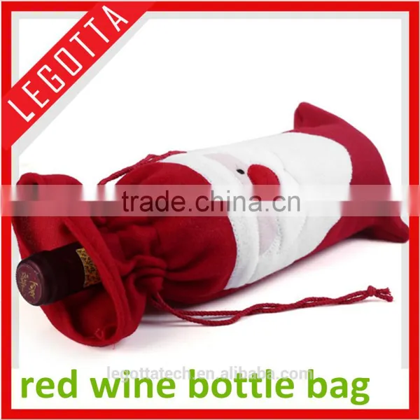 Wholesale High Quality Super Cheap Christmas Gift Wine Bottle Bags photo-3