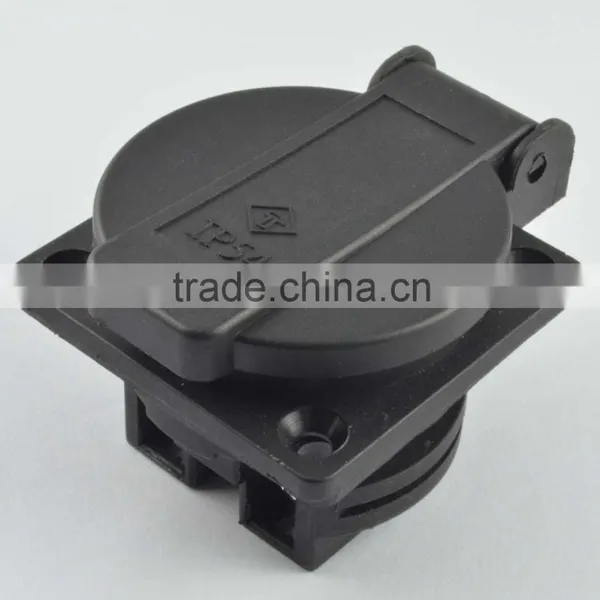 16a 250v European Waterproof Socket With Transparent Cover photo-2