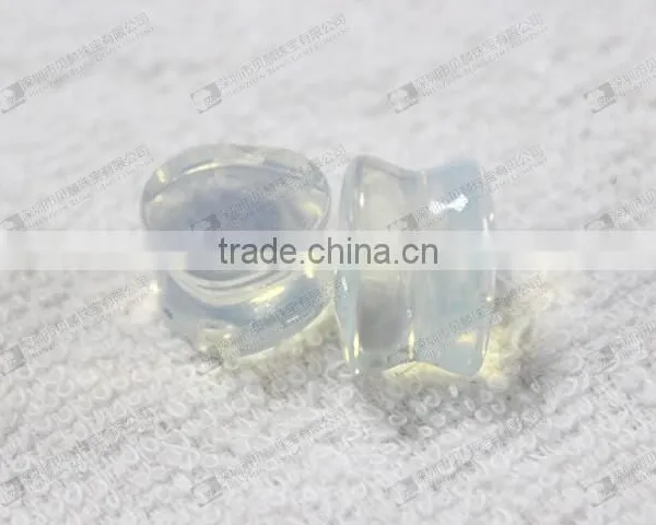 Synthetic Moonstone Ear Plugs Wholesale Ear Plugs photo-5