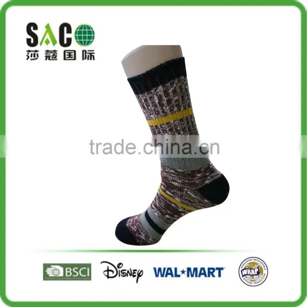 Colourful Heavy Yarn Thick Man Socks