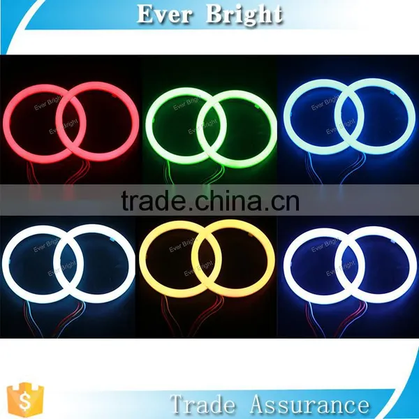 For Car Headlight 12V 2835 95mm Led Ring Lamp Colorful Led Mobile App Wifi Control Rgb Angel Eyes photo-5