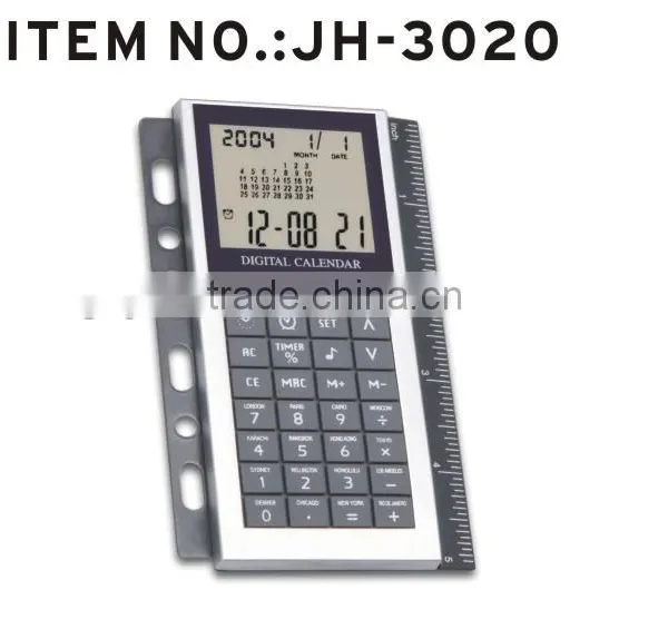 High Quality 8 Digits Solar Calculator for 6 Ring Binder photo-4