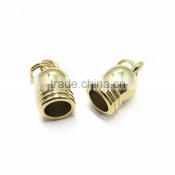 Gold Plating Metal End Cap For Leather Cord photo-4