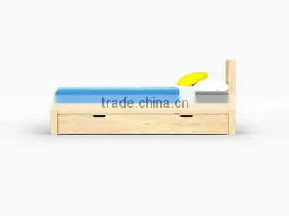 Foshan Factory Supply Modern Design Solid Wood Kids Bed photo-3